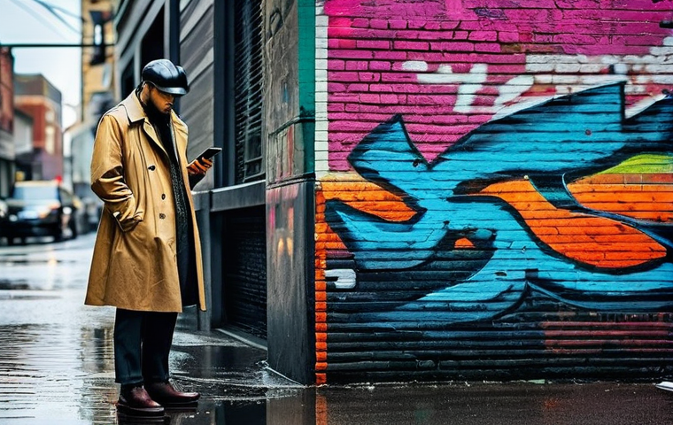 디지털아트 블로그 운영 팁 - **Prompt 2: Engaging with the Digital Art Community**
    "A friendly and approachable blogger, dres...