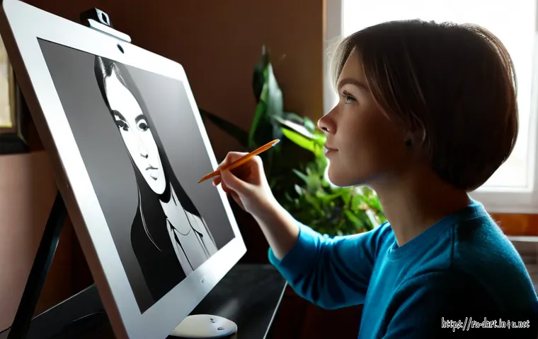 디지털아트 손그림 스타일 연출법 관련 이미지 1
